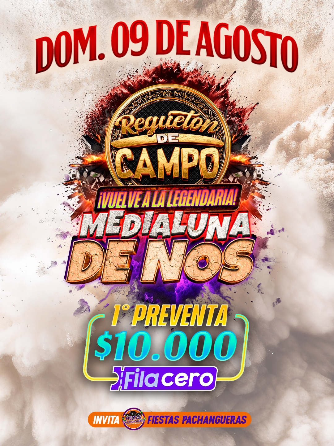 Reguetón de Campo vuelve a NOS
