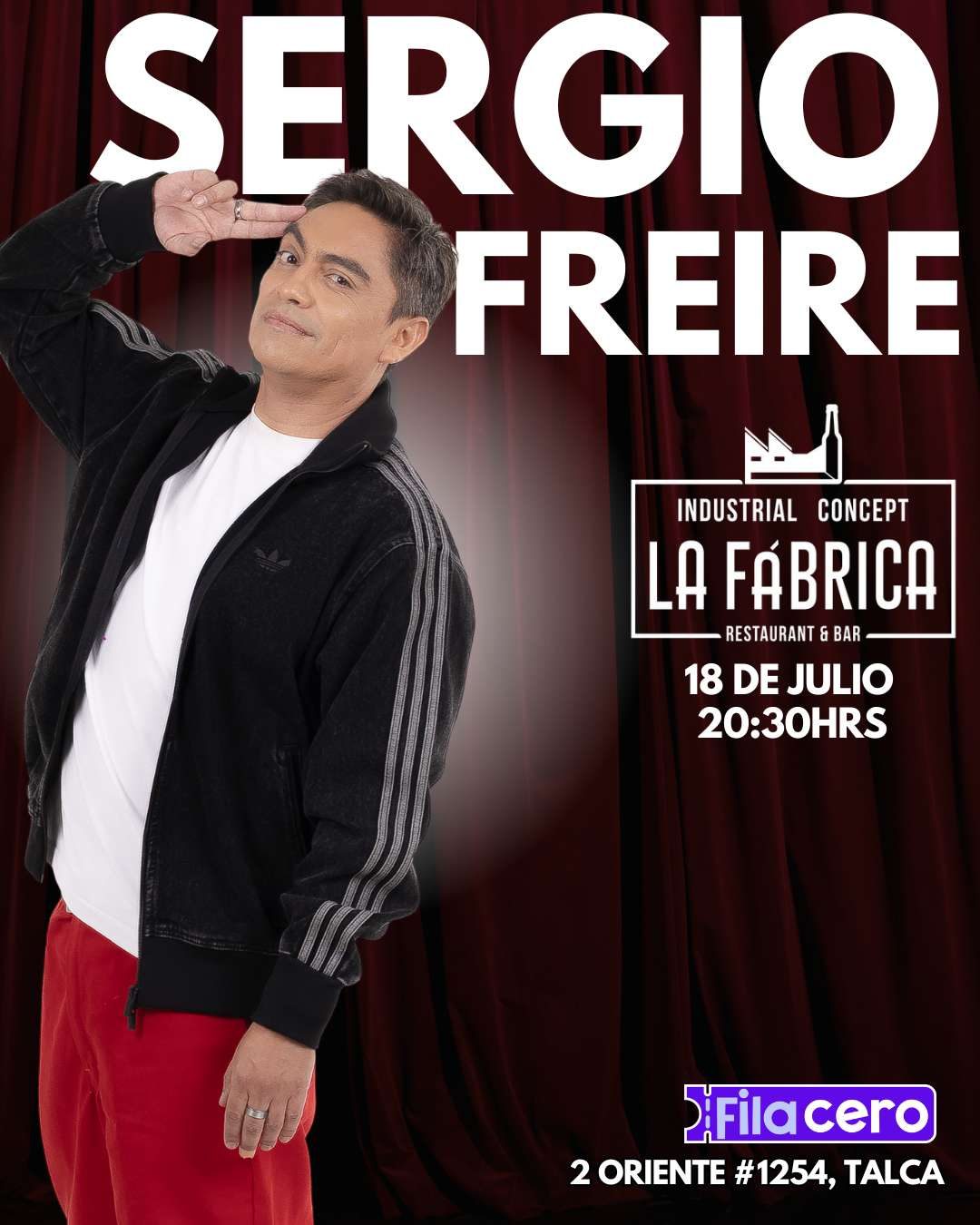 Sergio Freire en La Fábrica
