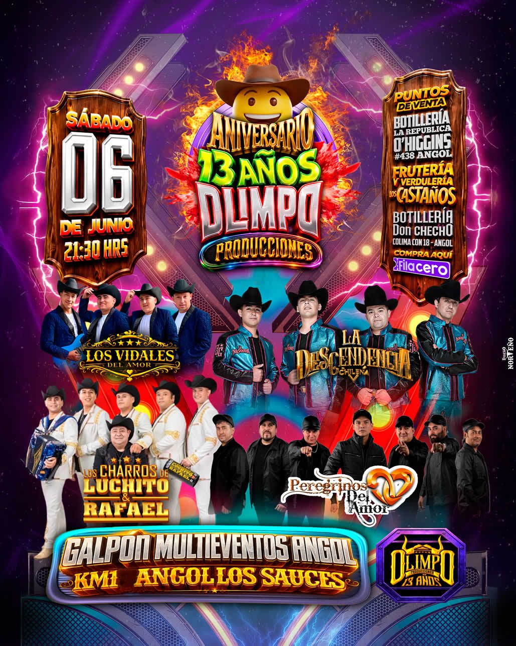 13 Aniversario Olimpo Producciones