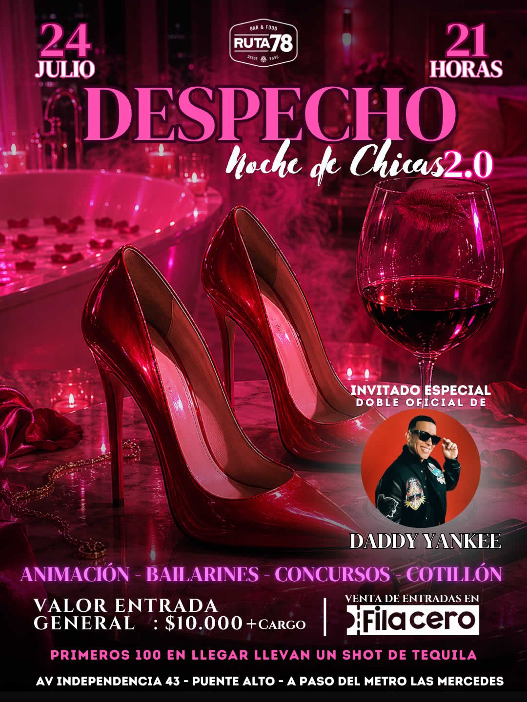 Despecho Noche de Chicas 2.0 En Ruta 78
