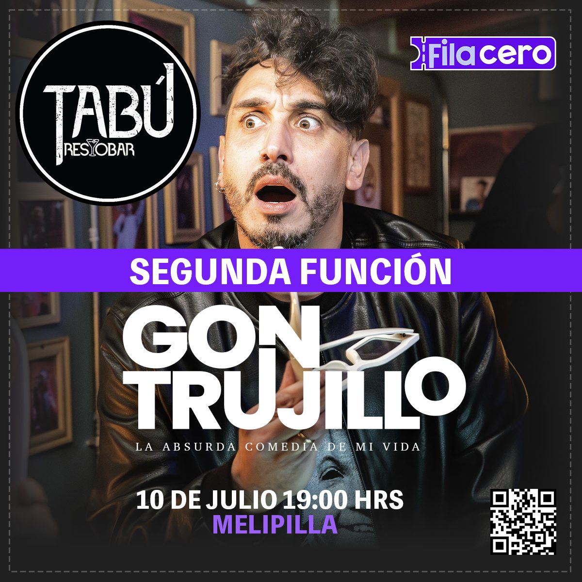 Gon Trujillo en Melipilla 2 Función