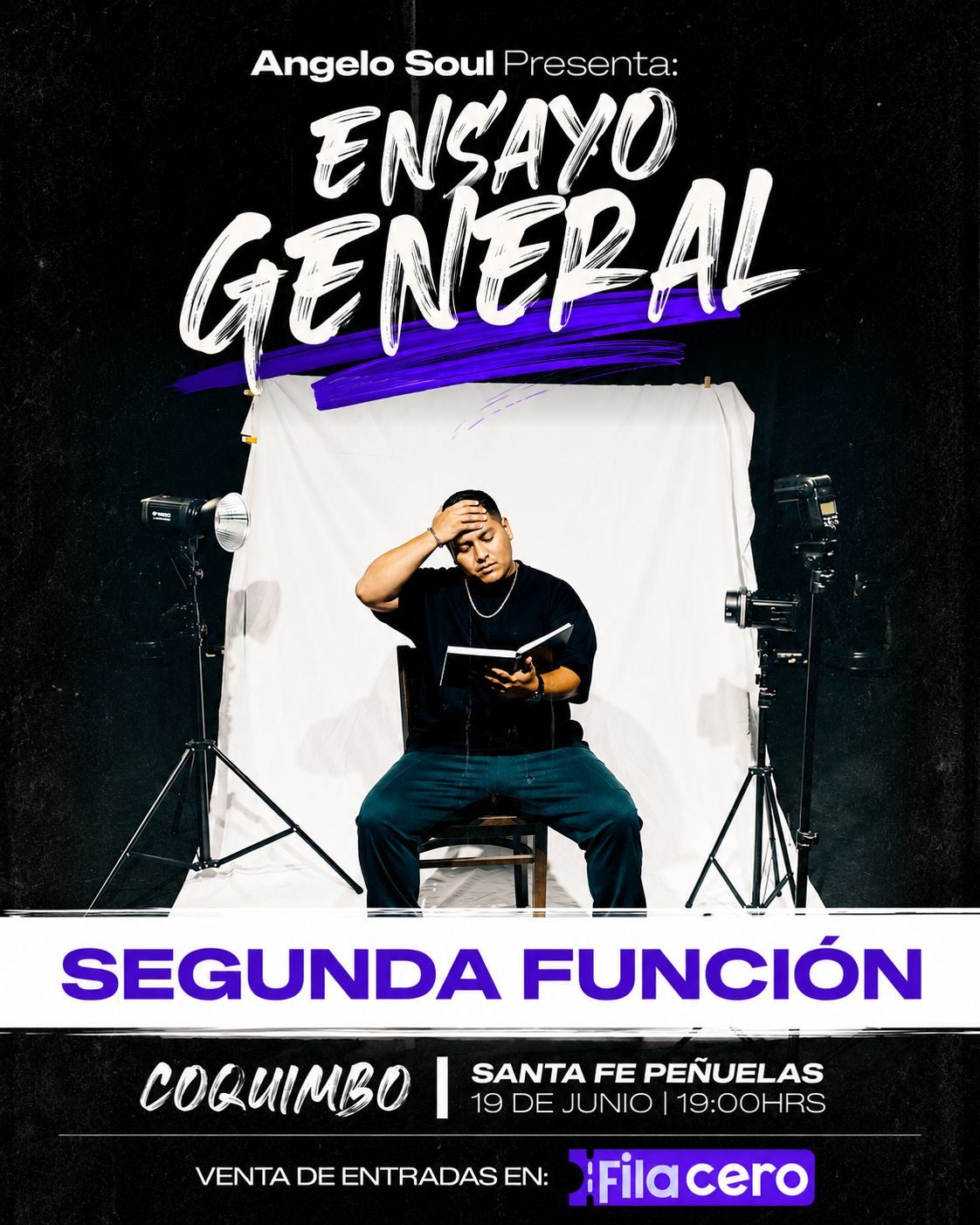 Angelo Soul: Ensayo General en Santa Fe
