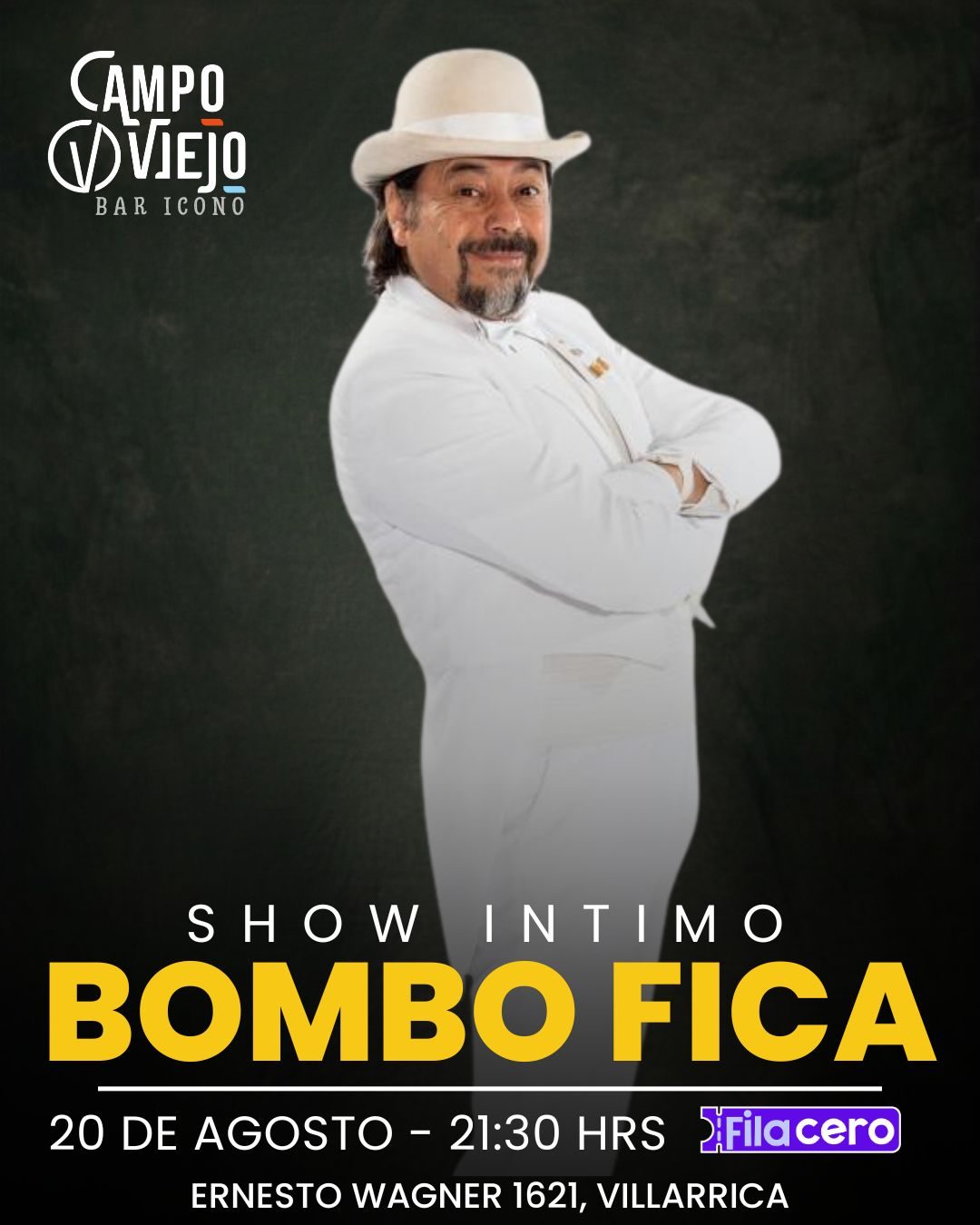Bombo Fica - Show Íntimo en Villarrica