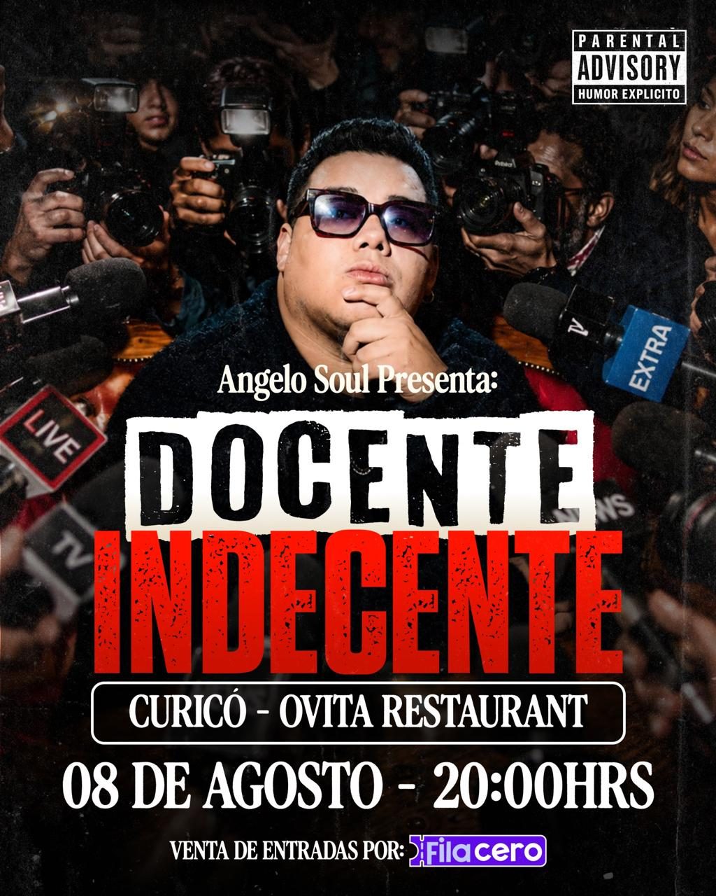 Angelo Soul: Docente Indecente en Ovita Curicó
