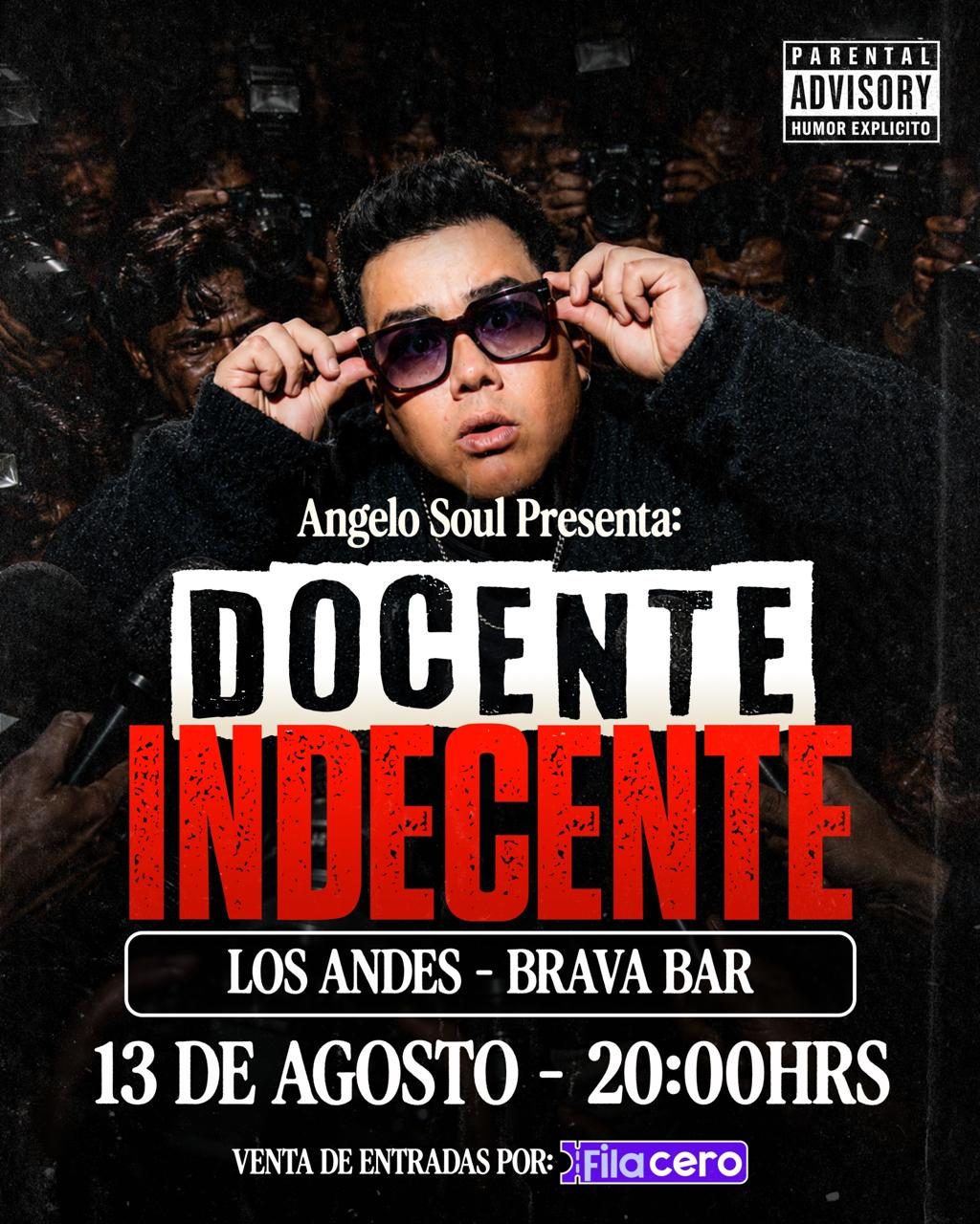 Angelo Soul: Docente Indecente en Brava Bar
