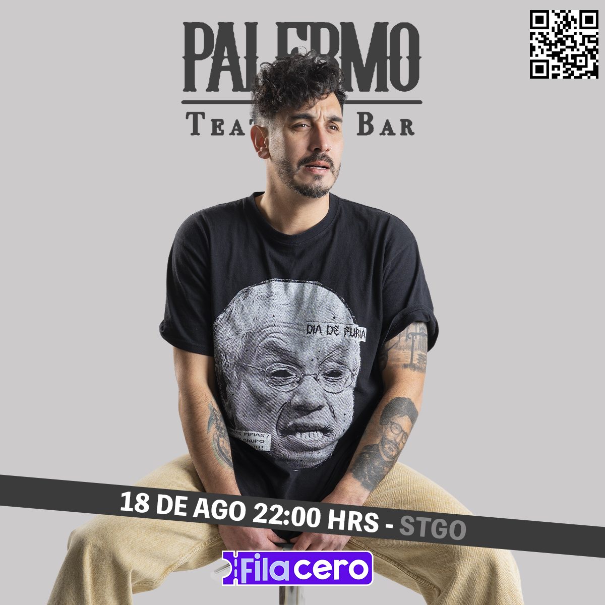 Gon Trujillo en Palermo Teatro Bar