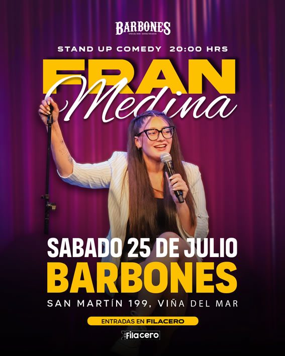Fran Medina en Barbones