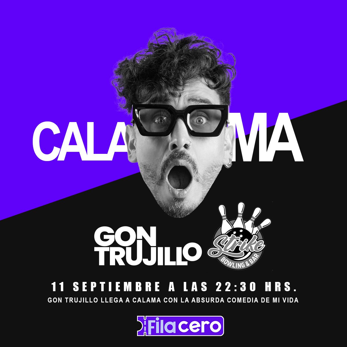 Gon Trujillo en Calama