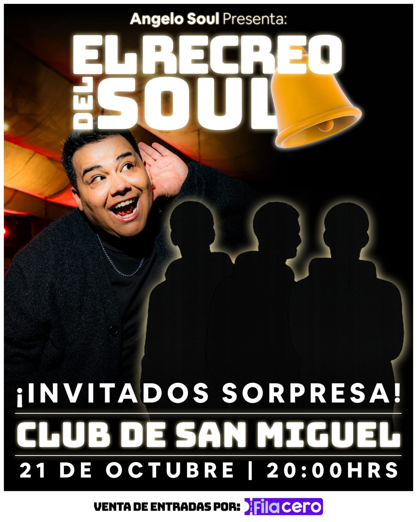 Afiche de Angelo Soul: El Recreo del Soul mas invitados