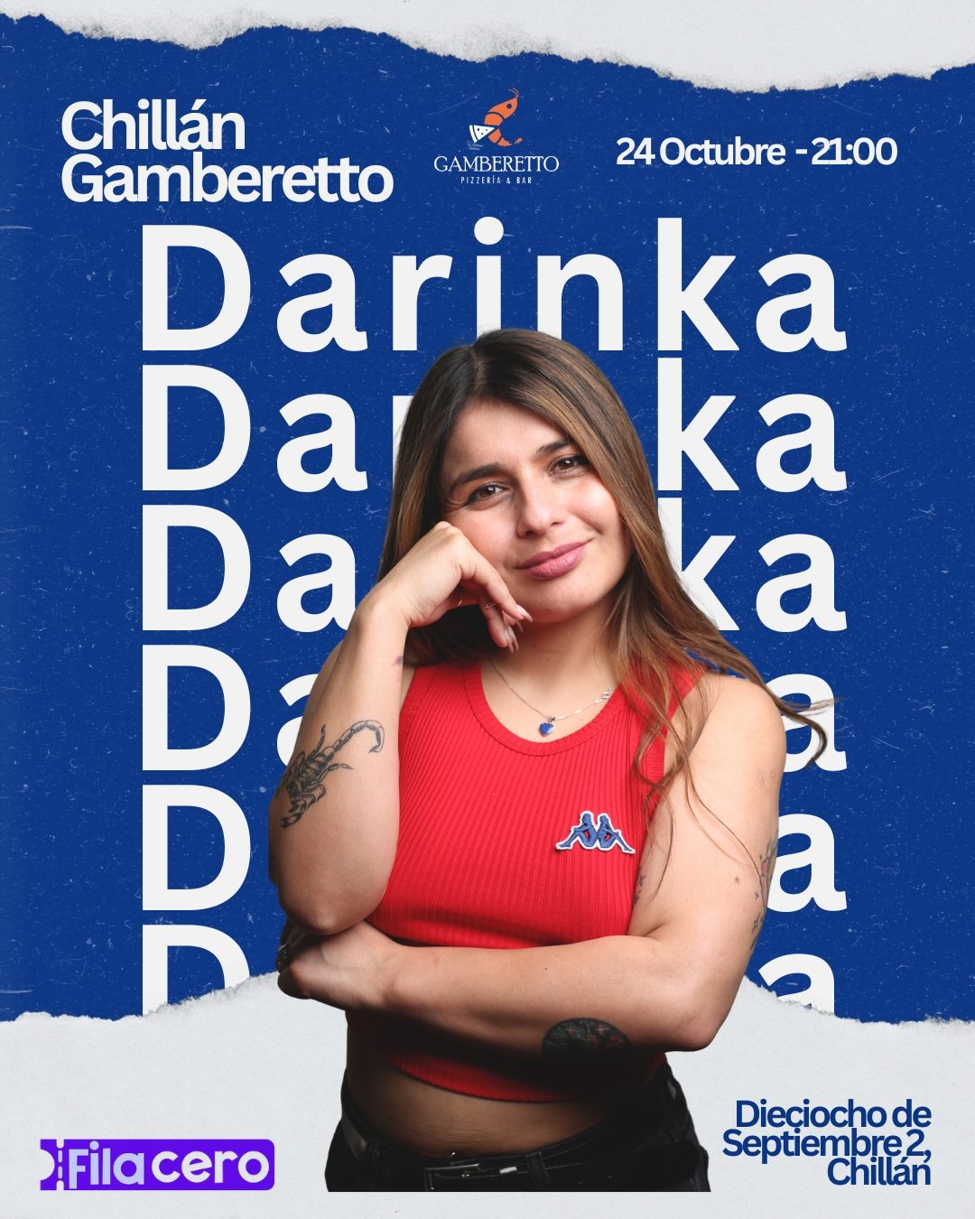 Afiche de Darinka González