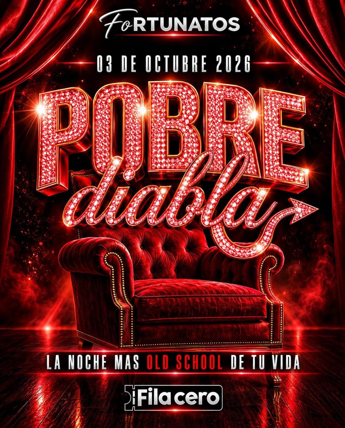 Afiche de Fortunatos: Pobre Diabla