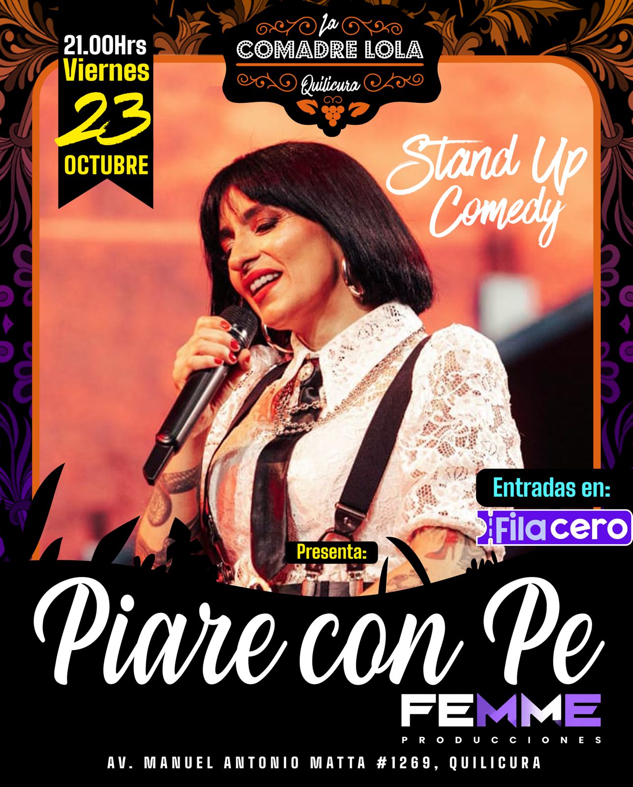 Afiche de Piare con Pe